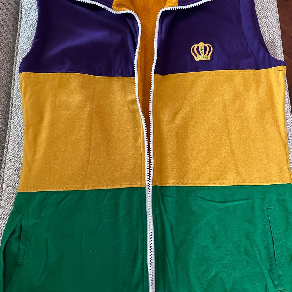 Mardi Gras Vest